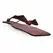 CalExotics Scandal Paddle Red & Black Jacquard 37.4cm Premium Design