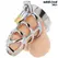 Addicted Toys Silver Lock Metal Chastity System S - Secure Cage Design
