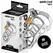 Addicted Toys Silver Lock Metalni Sistem Čednosti Veličina M – Siguran Dizajn