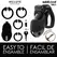 Addicted Toys Locked Chastity Device Midnight Cell Veličina M 4,2 cm Crni