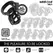 Addicted Toys Locked Gilden Cage Silikonski Intimni Sistem 8,5 cm, M Veličina