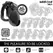 Addicted Toys Locked Midnight Cell Sistem Čednosti S 4,8 cm Crni