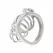 Hidden Desire Extreme Metal Chastity System, Adjustable, 7.9 cm, Silver