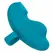 CalExotics Envy Handheld Rolling Ball Massager 7 Modes Blue Silicone