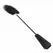 KINK Ostrich Feather Tickle Wand with Lace Handle 56 cm - Black Elegance