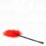 KINK Crveni Perjani Senzorni Dražilac 27 cm – Elegantan BDSM Dodatak