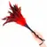 KINK Red Horn-Shape Feather Sensory Duster 36cm - Soft Touch, Elegant Design
