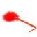 KINK Nylon Rope Wand with Tickle Feathers & Decorative Red Bow 25cm