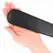 KINK Long Impact Paddle 48x5 cm - Durable Leather & Wood, Black