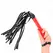KINK Soft Tail Impact Whip 50 cm - Compact Flexible Model, Black