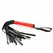 KINK Soft Tail Impact Whip 50 cm - Compact Flexible Model, Black