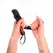 KINK Diamond Pattern Whip 40 cm - Elegant Faux Leather Impact Tool
