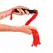KINK Rojo bič sa užetom 56 cm - izdržljivi alat za udarce sa više repova, crveni