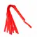 KINK Red Wide Tail Whip 48.5 cm - Durable Multi-Tail Impact Tool