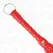 KINK Simple Mini Red Whip 28cm - Compact Faux Leather Impact Tool