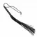 KINK Mini silikonski bič crni 26cm - kompaktni alat za udarce sa 6 perli