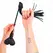 KINK Range Heart Paddle 35 cm - Premium Impact Accessory, Black-Red