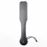 Ohmama Fetish paleta sa srcima - crni PVC dodatak za udarce 32.6 cm