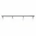 OHMAMA šipka za ograničenje 4 kuke 63.5cm - premium metalni sistem
