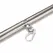 OHMAMA šipka za ograničenje 4 kuke 63.5cm - premium metalni sistem