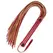 Fetiš Submissive Dark Room Vegan Kožni Bič 28cm - Izdržljiva Neoprenska Drška