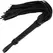 Darkness Leather Bondage Whip 42cm Black - Reinforced Handle