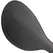 Darkness Zaobljeni Crni Impact Paddle - Moderan Dizajn, Izdržljiv Materijal