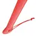 Darkness Crveni Fetiš Paddle 48cm - Izdržljiva PU Koža, Šiljci, Crni/Crveni