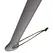 Darkness Crni Paddle 48 cm - Ojačani Alat od Veštačke Kože
