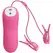 Baile Romantic Wave Adjustable Vibrating Clamps with Electroshock Fuchsia