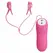 Baile Romantic Wave Adjustable Vibrating Clamps with Electroshock Fuchsia