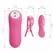 Baile Romantic Wave Adjustable Vibrating Clamps with Electroshock Fuchsia