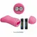 Baile Romantic Wave Adjustable Vibrating Clamps with Electroshock Fuchsia