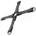 Fetish Submissive Vegan Leather Adjustable Handcuff Connector