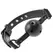 Fetish Submissive Veganski Podesivi Prozračni Kuglasti Gag 61.5cm Crni