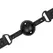 Fetish Submissive Veganski Podesivi Prozračni Kuglasti Gag 61.5cm Crni