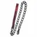 CalExotics Scandal Leash with Metallic Handle, 81 cm, Red & Black