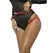 Subblime 953706 Adjustable Handcuffs and Bondage Belt Red One Size