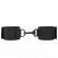 KINK Nylon Wrist Restraints Black - Adjustable Secure Bondage Cuffs