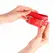 KINK Podesive lisice za ruke, crvene, 20-23 cm x 5.5 cm, premium udobnost