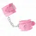 KINK Podesive lisice za ruke, roze, 20-23 cm x 5.5 cm, mekana postava