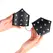 KINK Black Point podesive trake za ruke sa lancem, 17-23 cm, crne