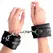 Kink Premium Fur-Lined Adjustable Wrist Restraints Black 17-29 cm