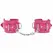 KINK 3 D-prsten Podesive lisice za ruke Roze 17.5-25cm x 6cm