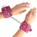 KINK 3 D-prsten Podesive lisice za ruke Roze 17.5-25cm x 6cm