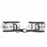 KINK Prozirne podesive lisice za ruke 18-30 cm x 5.5 cm Transparentan dizajn