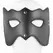 KINK Mask za oci Model 2 Podesivi anatomski dizajn 27.5x12cm Crna