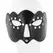 KINK Mask za oci Model 1 Premium party povez za oci 27.5x12cm Crna