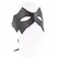 KINK Mask macke Model 1 Crna veganska koza 34x12 cm Podesiva