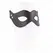 KINK Mask od imitacije koze sa zakivcima Model 1 Crna 26x8 cm